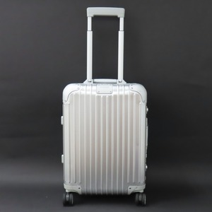 92146★1円スタート★RIMOWA リモワ 中美品 キャンビンS 925.52 31L 4輪 キャリーケース キャリーバッグ アルミ シルバー