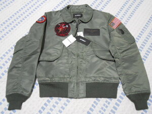 新品！アヴィレックス　CWU-36P　VX-31　M　セージグリーン　783-0252039　トップガン　AVIREX　ＭＡ-1　カリフォルニア米海軍