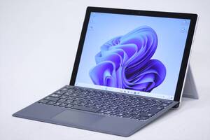 即配 使用感少 Windows11搭載 軽量 2in1 タブレットPC Surface Pro 5 m3-7Y30 RAM4G SSD128G 12.3PixelSense 純正キーボード付属