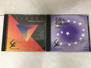 ●○D889 MSDOS CDROM SIMTEL 1996 OCT GIFｓ Galore 1992 2枚セット○●