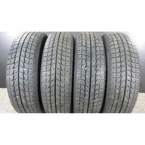 ミシュラン X-ICE x13 185/70R14 4本SET◎2019年製8分山スタッドレス◎中古 特筆すべき損傷なし◎旭川手渡し可◎ノート等に