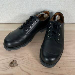 1円　美品　COMME des GARCONS HOMME コムデギャルソンオム アッパー切替 ヴィブラムソール ローカット ブラック　26㎝　10436