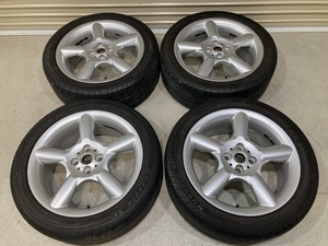 MINI ミニ 純正 17インチ 7J +48 PCD100 4H 205/50R17 4本セット クーパー クラブマン R56 R55 (F1501)