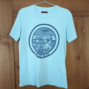 BLUEBLUE Tシャツ XSサイズ 水色 ハリウッドランチマーケット ブルーブルー アメカジ 古着 ヴィンテージ 菅田将暉 木村拓哉 キムタク 