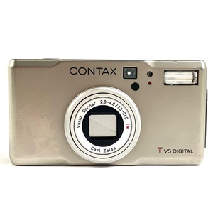 コンタックス CONTAX TVS DIGITAL シルバー ［ジャンク品］ コンパクトデジタルカメラ 【中古】