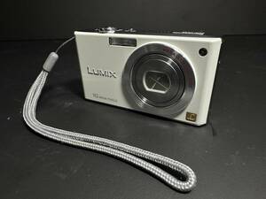 ★格安出品！！ Panasonic LUMIX DMC-FX35 パナソニック ルミックス コンパクトデジタルカメラ ホワイト 撮影機器 10MEGA 25㎜ Z933