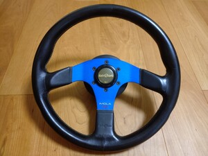 【美品正規品！ホーン動作確認済み】当時物！ italblant IMOLA RS ステアリング イタルボランテ イモラ ハンドル 約φ350mm Made in Italy