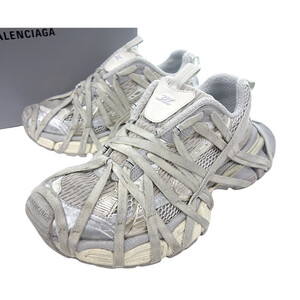 BALENCIAGA ウィメンズ 3XL EXTREME LACE 3XL Sneaker スニーカー グレー サイズ レディース26.5cm