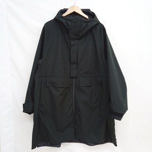 ●古4254　White Mountaineering　ホワイトマウンテニアリング　SAITOS 3L WIDE COAT　コート　BK2473205　ブラック　サイズ1【66】