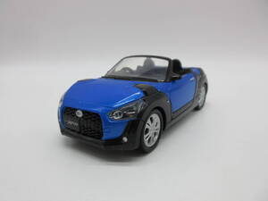 ダイハツ　コペンエクスプレイ　ブルーメタリック　プルバックカー　カラーサンプル　ディーラー特注品　非売品　ミニカー