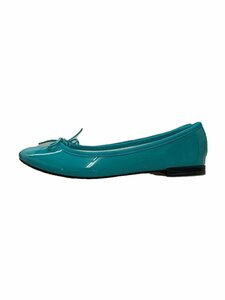 repetto◆Cendrillon Ballerinas/フラットパンプス/38/GRN/V086V