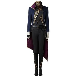 cos8370Dishonored 2 ディスオナード2 エミリー女王 靴/ブーツ付き コスプレ衣装