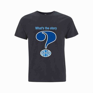 Oasis バンドTシャツ オアシス Question Mark NAVY XL