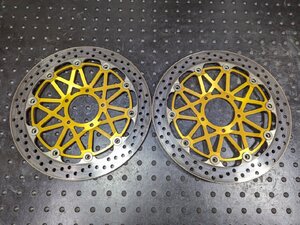 ■ドゥカティ スーパーバイク 848 社外 ブレンボレーシング R16A01511/C フロントブレーキディスクローター 320mm 検索 1098S [R061028]