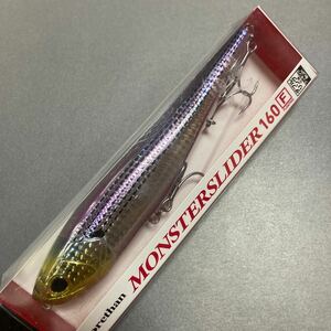 【新品 未使用】 ダイワ モアザン モンスタースライダー 160F DAIWA morethan MONSTER SLIDER 160F 3Dコノシロ