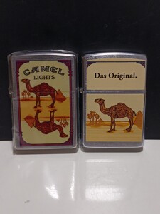 CAMEL キャメル Zippo(1992年VII、2006年)２種類未使用ビンテージマルボロMarlboro 