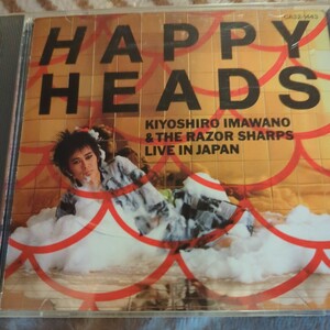 忌野清志郎　HAPPYHEADS LIVE Japan CD