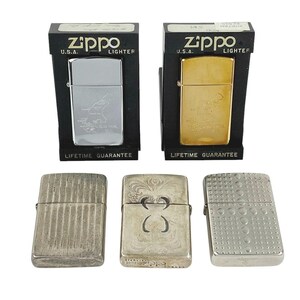 ■1円～■美品■　ZIPPO ジッポ ライター タバコ 煙草 SS GP 5点セット まとめ売り 1スタ 【238598】★