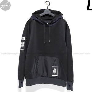 L 新品 23AW UNDERCOVER THE NORTH FACE SOUKUU DOTKNIT DOUBLE HOODIE アンダーカバー ノースフェイス パーカー フーディ ドットニット 黒