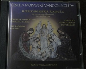 CD ceske a moravske vanocni koledy rozmberska kapela　チェコとモラヴィアのクリスマスキャロル　チェコ少年少女合唱団　Ro?mberska