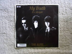 ファン垂涎のアイテム： アルフィー　My Truth　シングルレコード