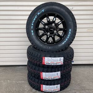 Gspeed G05◆ ナンカンFT-9◆145/80R12◆145R12 6PR◆ゴツゴツ　ホワイトレター　軽トラック軽バン　エブリィ　キャリー　ハイゼット