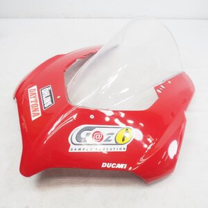 ドゥカティ パニガーレV2 純正アッパーカウル センターカウル フロント ZDM1H00A 20-24 V4 18-24 panigale ducati マスク スクリーン