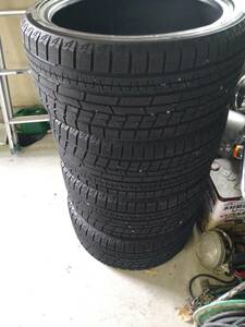 245/35R19ヨコハマアイスが－ド6　スタッドレス4本セット　バリ溝