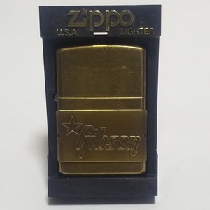 未使用★ZIPPO GIBSON / ギブソン　ジッポー　オイルライター