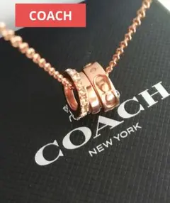 コーチ　ネックレス　ゴールド系　COACH