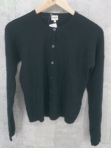 ◇ Calvin Klein jeans カルバンクライン 長袖 カーディガン L ブラック *