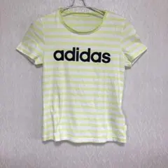 アディダス　adidasneo レディース　Tシャツ　Lサイズ　ボーダー