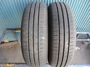 KUMHO　ecowing ES31　185/70R14　２本　9.5分溝　2023年製　極上品！