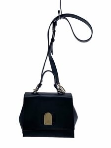 FURLA◆FURLA/フルラ/EMMA MINI TOP HANDLE/ショルダーバッグ/レザー/BLK/WB00610