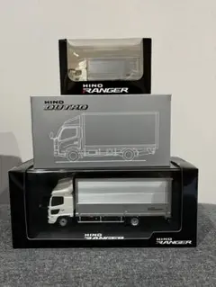 HINO 模型ミニカーセット DUTRO & RANGER 3台