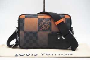 ☆安心の３大保証☆ ABランク ≪LOUIS VUITTON ルイ ヴィトン/ショルダーバッグ≫ N40421 ジャイアント アルファ メッセンジャー 美 送料込