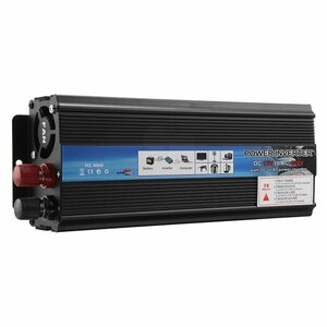 即決◇ 5000W車のソーラーパワーコンバータ12V / 24V DC〜110V / 220V ACの修正された正弦波 - 24V to 220V AT8745