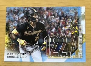 2023 Topps Japan Edition オニール・クルーズ Oneil Cruz Strength in Numbers Insert #SS-13