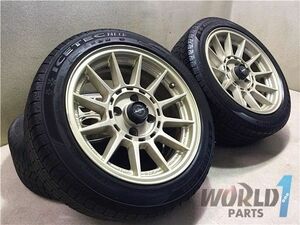 【希少】MANARAY マナレイ VS12 16インチホイール 4本 7J +22mm PCD114.3 4穴 S13 シルビア 180SX Z31 フェアレディZ R30 スカイライン