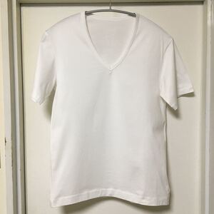 ◆【人気】Brilla per il gusto ブリッラ・ペル・イル・グスト / BEAMS ビームス / ベーシック Vネック Tシャツ WHITE Msize