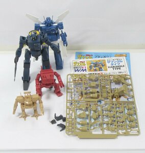 バンダイ 1/144 戦闘メカザブングル 組立済みプラモデル ブラッカリィなど 5種 【ジャンク】pxt060806