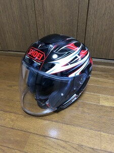 SHOEI ショウエイ J-Cruise CLEAVE Jクルーズ クリーブ ジェットヘルメット Mサイズ ブラック系 