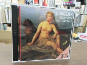 天10//2CD///無傷!!★シベリウス：交響曲第1,2番／カラヤン（Herbert von Karajan）,サミュエル・フリードマン (Samuel Friedmann）