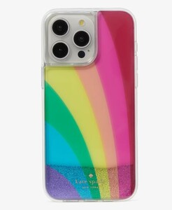 ロサンゼルスから最新本物をお届け！　　Kate Spade Rainbow Collection iPhone 15 Pro Case　KG720　　2024最新！