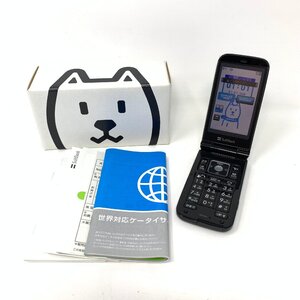 ◆美品/箱あり◆SHARP/PANTONE3 Softobank 001SH/softbank 3G端末/ブラック/ガラケー/38952