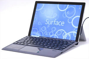 【1円～】2020年モデル Office2019搭載 軽量タブレット Surface Pro 7 i5-1035G4 RAM8G SSD256G Win10 新品キーボード追加可能 Wi-Fi6