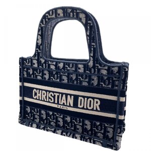 【中古】 Christian Dior クリスチャン・ディオール DIOR BOOK TOTE S5475ZRIW_M928 24020419 KJ