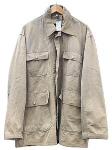 COMFY OUTDOOR GARMENT◆40s/ハンティング/バネ式CROWNジャケット/-/コットン/BRW