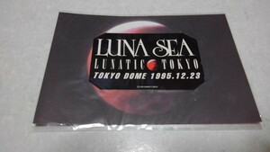 ▲　ルナシー　LUNA SEA　【　LUNATIC TOKYO テレカ　♪台紙付き　】　未使用新品♪ テレホンカード