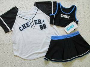 CHEER　新品　水着３点セット（130）